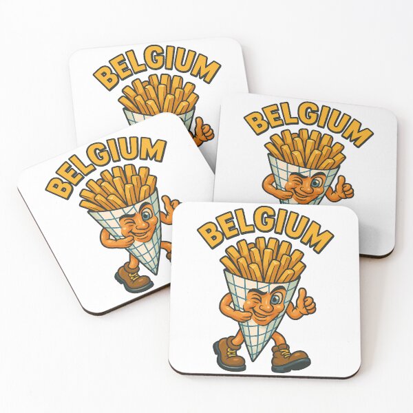 Item preview, Belgian Fries Mascot designed and sold by k3rstman1.