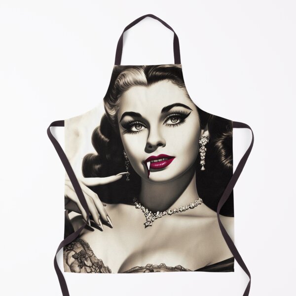 Item preview, Retro Vampire Woman designed and sold by PulpVintage.