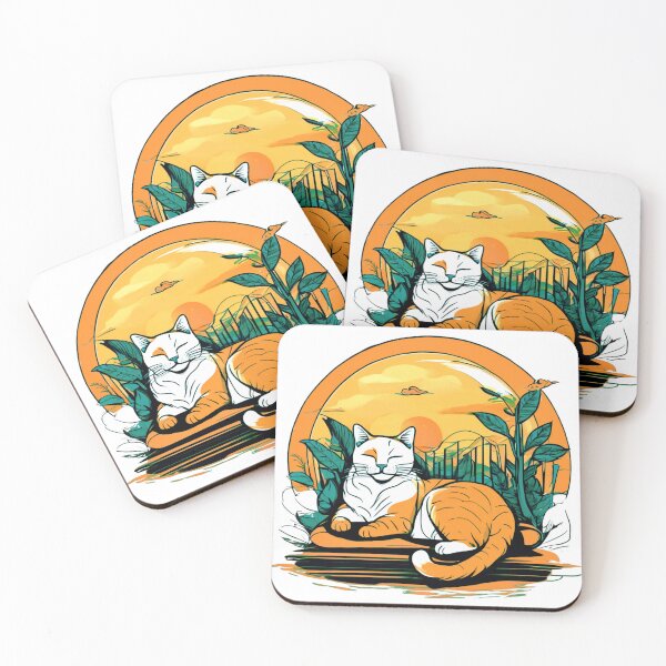Item preview, Cat Sleeping in the Sun designed and sold by Zofia Sosnecka.