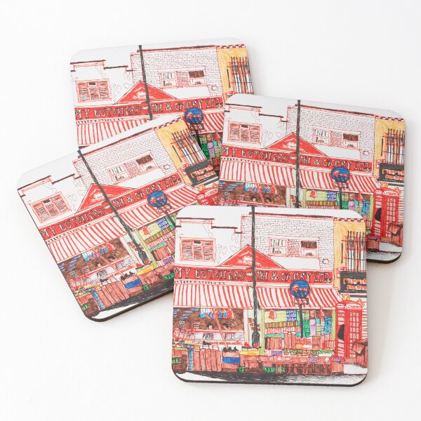 Item preview, Butcher's shop, Deptford  designed and sold by Jammydodger77.