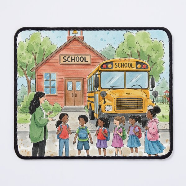 Item preview, THE WHEELS ON THE BUS designed and sold by alegnacreates.
