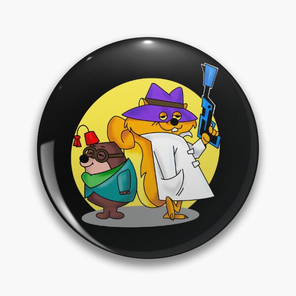 Item preview, Secret Squirrel & Morocco Mole designed and sold by CornishLegEnd.