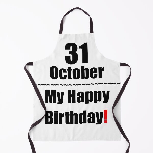 Item preview, 31 October Birthday designed and sold by ariksworld.