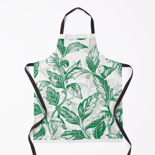 Item preview, Green leaves pattern designed and sold by Dream Artistry.