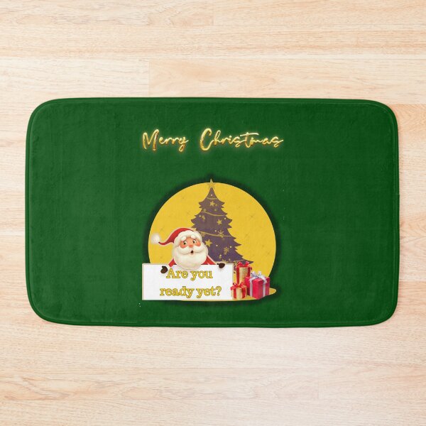 Item preview, Santa Claus asking, "Are you ready yet?" designed and sold by Artland2024.
