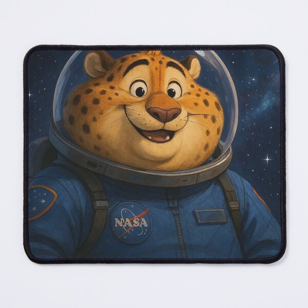 Item preview, Clawhauser the Interstellar Explorer designed and sold by nikkolaus.