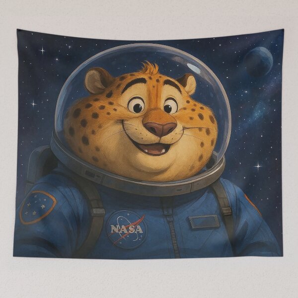 Item preview, Clawhauser the Interstellar Explorer designed and sold by nikkolaus.