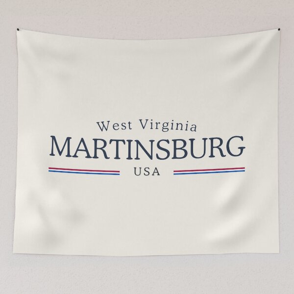 Item preview, Martinsburg West Virginia Heritage – Classic Cream designed and sold by buglevel.