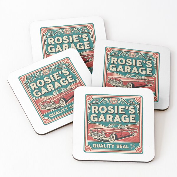 Item preview, Rosie's Garage | Certified Classic designed and sold by RedDelaney.