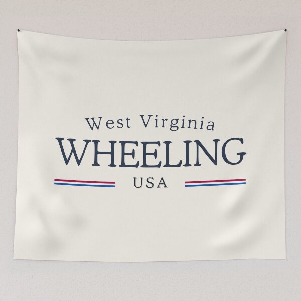 Item preview, Wheeling West Virginia Heritage – Classic Cream designed and sold by buglevel.