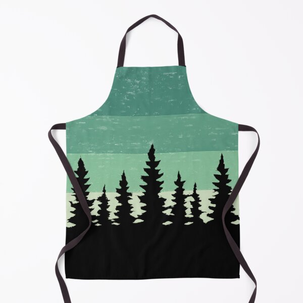 Item preview, Retro Circle Trees – Vintage Nature & Geometric Design designed and sold by AddictiveDesign.