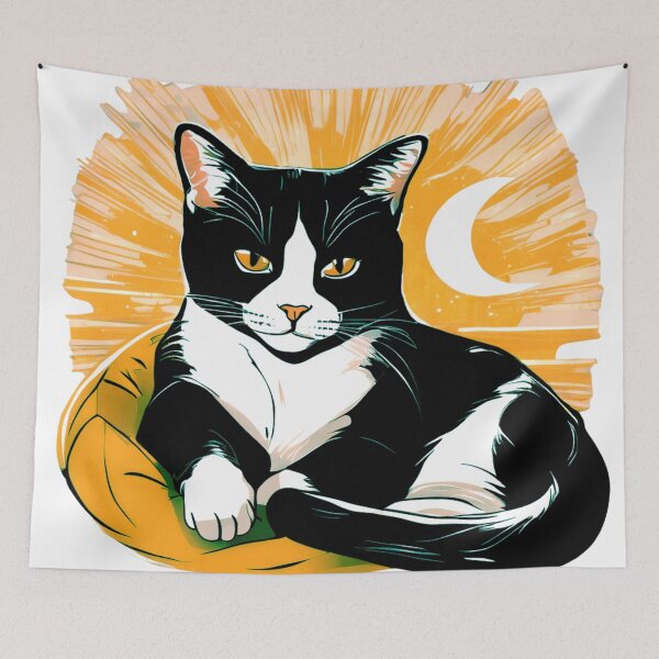 Item preview, Cat Sleeping in the Sun designed and sold by Zofia Sosnecka.