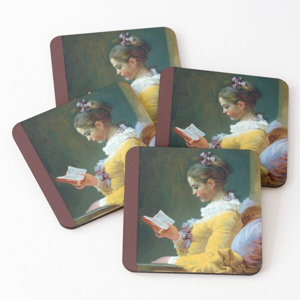 Item preview, Young Girl Reading - Jean Honore Fragonard designed and sold by Jon-Baran.
