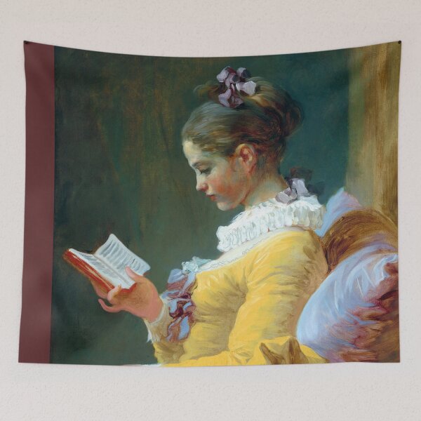 Item preview, Young Girl Reading - Jean Honore Fragonard designed and sold by Jon-Baran.