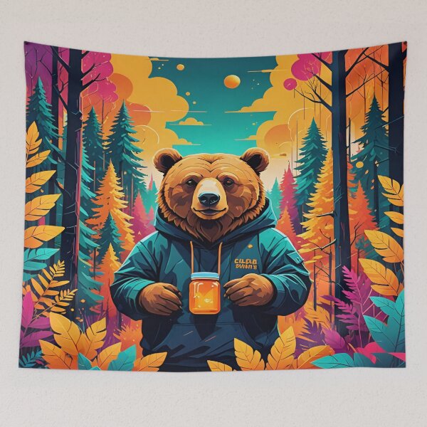 Artikelvorschau, Bear, animal, wildlife, nature, grizzly, polar bear entworfen und verkauft von zakarov27.