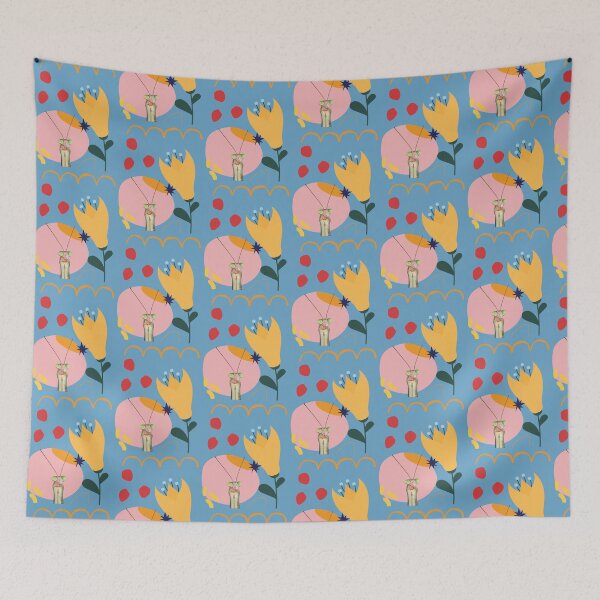 Item preview, Suspicious Spring Print designed and sold by GetBaked Clay by Ally.