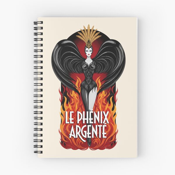 Item preview, After Erté - LE PHÉNIX ARGENTÉ (The Silver Phoenix) designed and sold by elektronen.