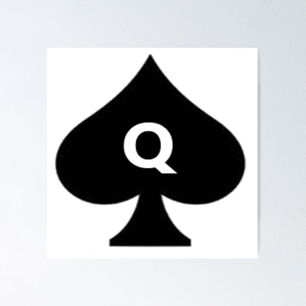 Item preview, Queen of Spades designed and sold by Hawkinsn.