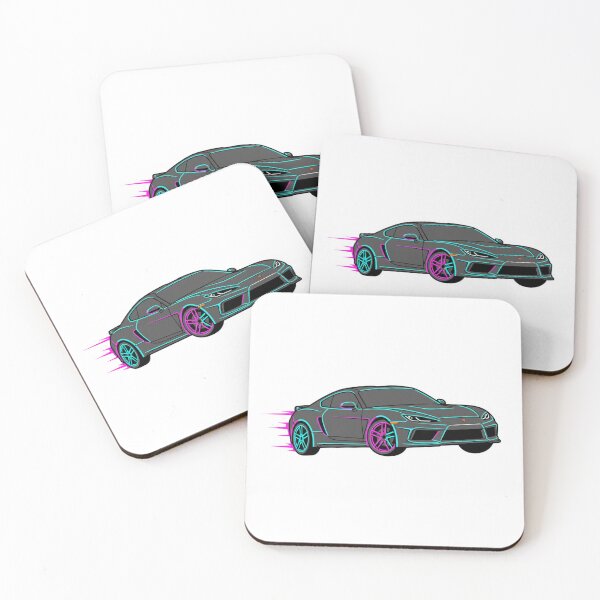 Item preview, Neon Drift – Minimal Speed designed and sold by FRiosArt.