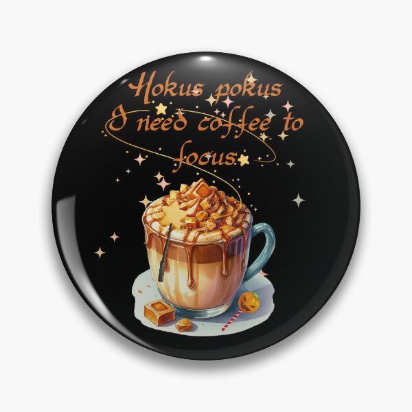 Item preview, Hokus pokus i need coffee to focus designed and sold by DżodżoJoy.