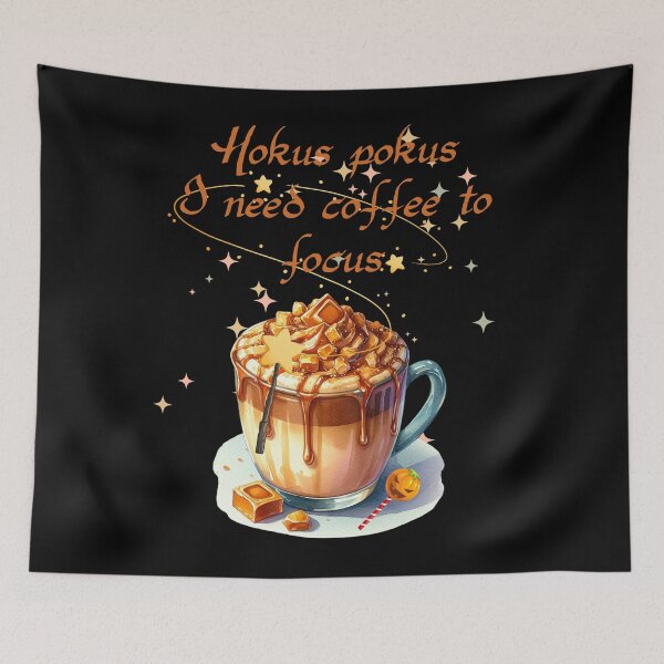 Item preview, Hokus pokus i need coffee to focus designed and sold by DżodżoJoy.