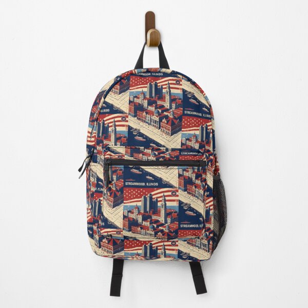 Item preview, Streamwood Illinois 1950s USA Vintage Travel Tourism designed and sold by TravelersGems.