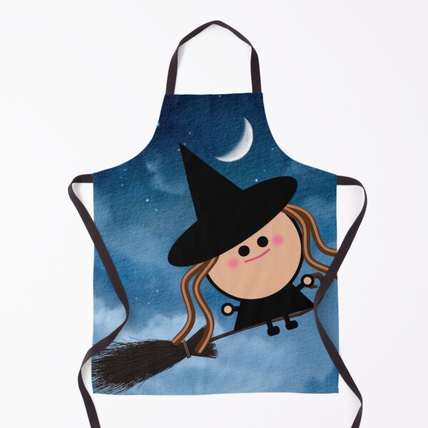 Item preview, Cute witch on a broom - Bonnie designed and sold by Sassy and Nelly.