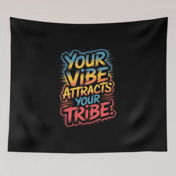 Item preview, Find Your Tribe Typography Art designed and sold by Enea Kelo.