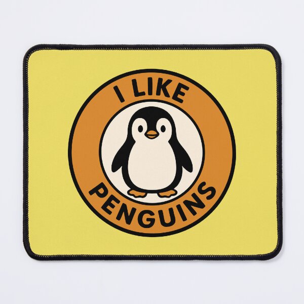 Item preview, I Like Penguins – Retro Penguin Lovers designed and sold by hangmeart.