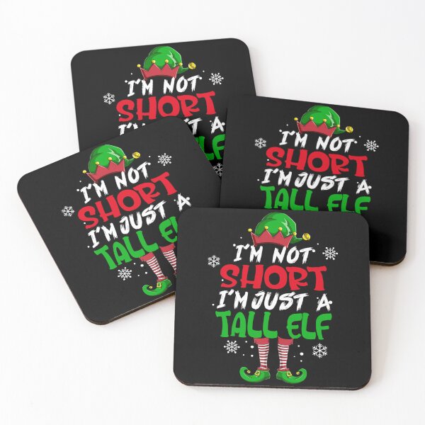 Item preview, Funny I'm Not Short, I'm Just A Tall Elf Cute Christmas Gift designed and sold by thompsonw.