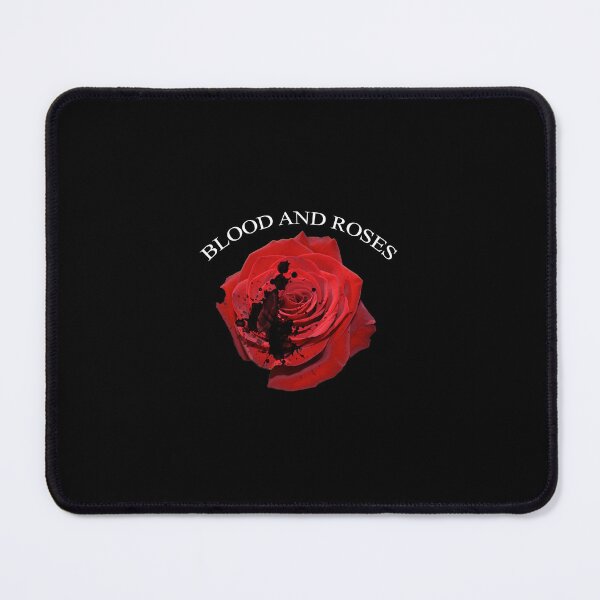 Item preview, Blood and Roses - White Text designed and sold by Leftist Prints.