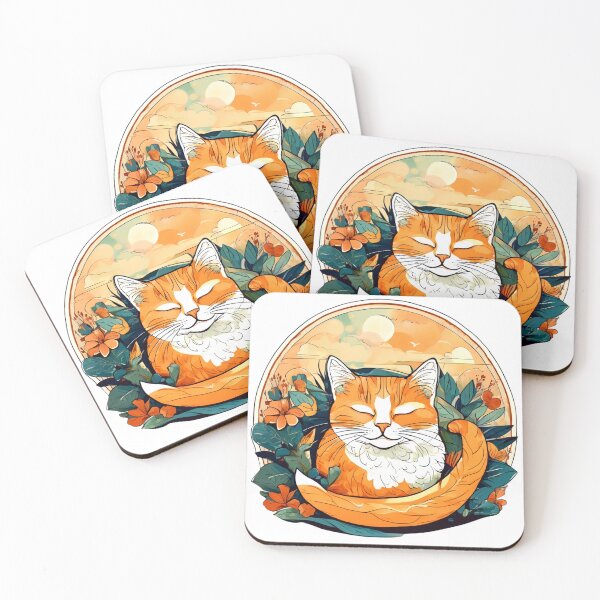 Item preview, Cat Sleeping in the Sun designed and sold by Zofia Sosnecka.