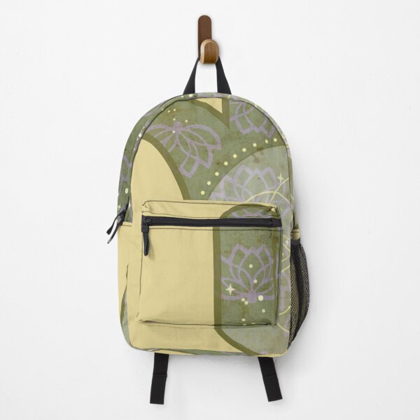 Item preview, Hamsa with Flower of Life & Mauve Lotus – Olive Green & Gold Hamsa with Flower of Life & Mauve Lotus – Olive Green & Gold designed and sold by aluzia.design.