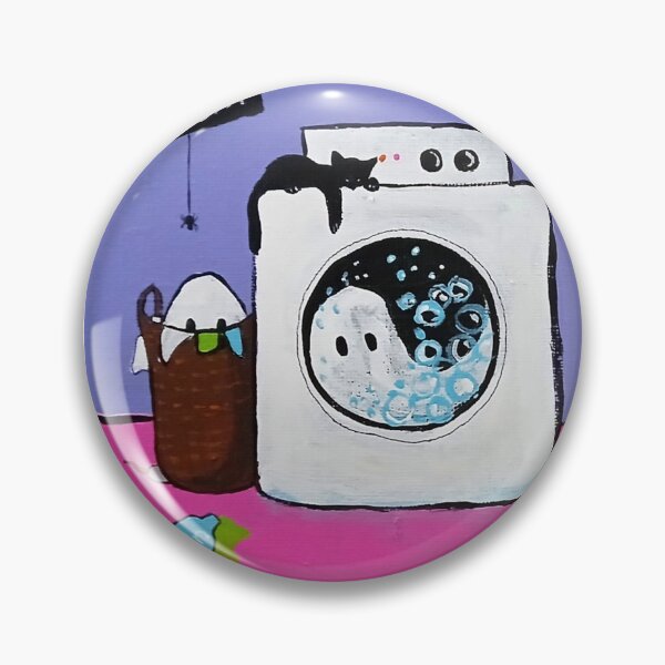 Item preview, Laundry room Spooky Ghosts designed and sold by RLawrenceArt.