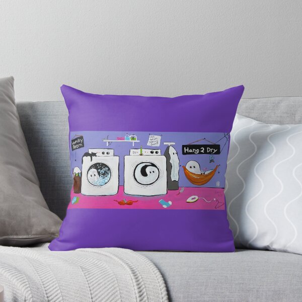 Item preview, Laundry room Spooky Ghosts designed and sold by RLawrenceArt.