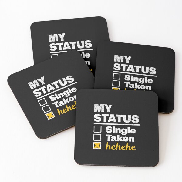 Item preview, My Status: hehehe - Funny Relationship designed and sold by AnAzArt.
