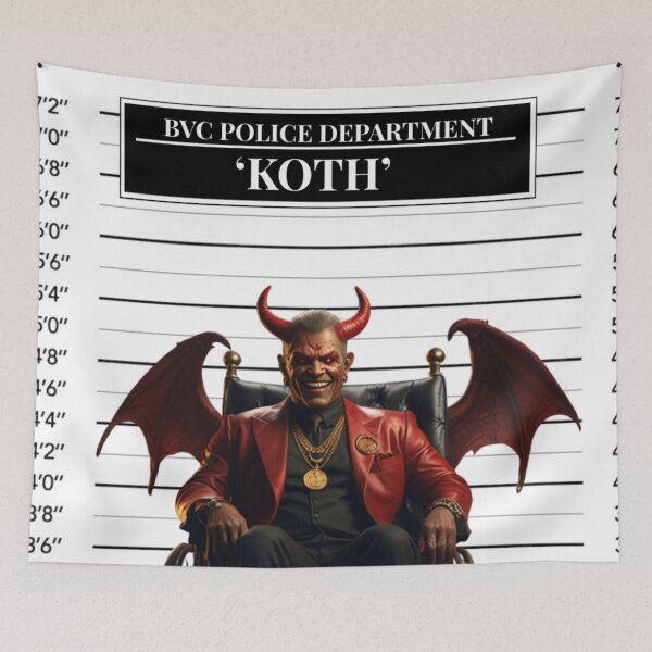 Item preview, KOTH mugshot designed and sold by BVC-store.