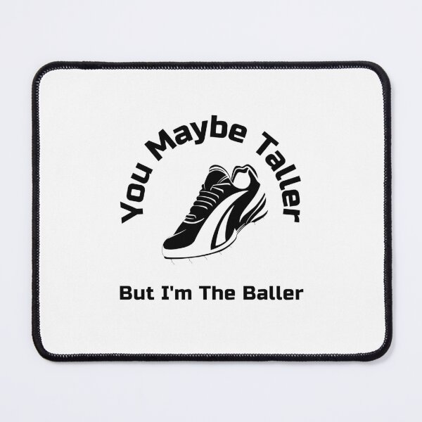 Item preview, You Maybe Taller But I’m the Baller Soccer Women’s Girls Football Boot designed and sold by WhackingTax.