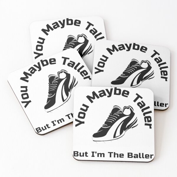 Item preview, You Maybe Taller But I’m the Baller Soccer Women’s Girls Football Boot designed and sold by WhackingTax.