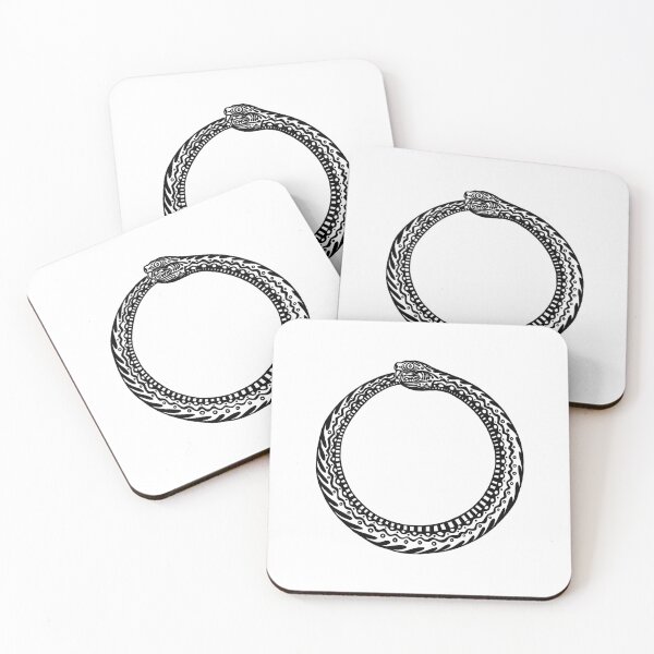 Item preview, Snake Ouroboros designed and sold by kallyfactory.