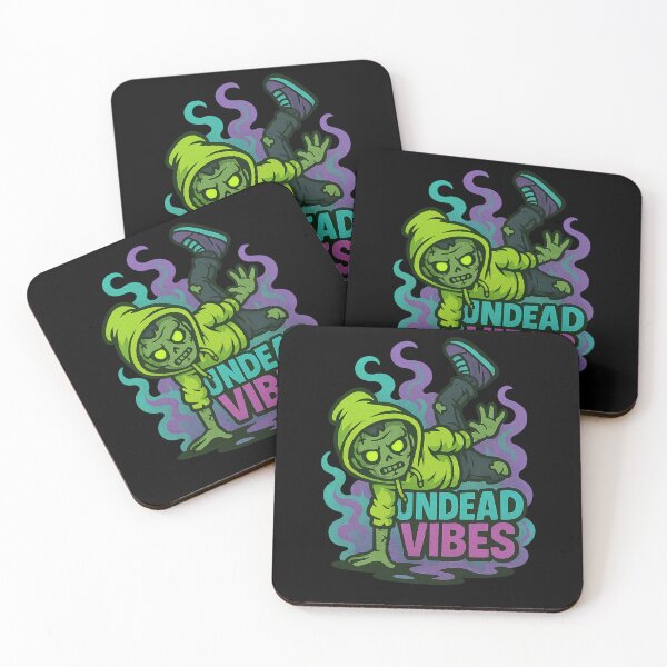Item preview, Undead Vibes – Neon Style Zombie Breakdancer designed and sold by Ahau Designs.