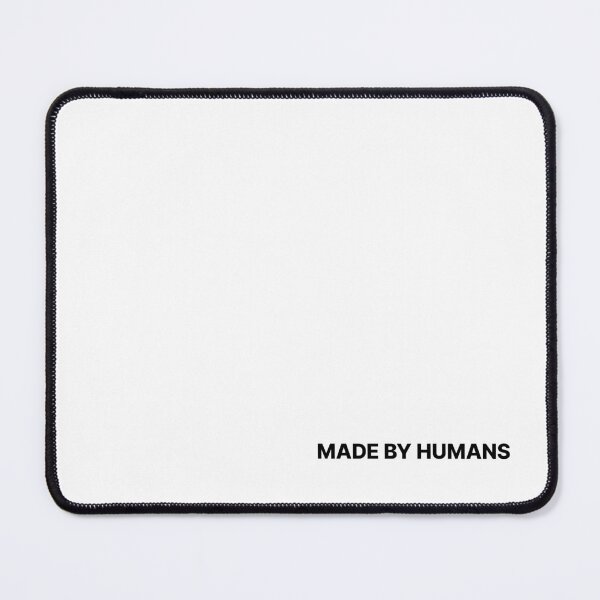 Item preview, MADE BY HUMANS (Black Text) designed and sold by STUDIO-72.