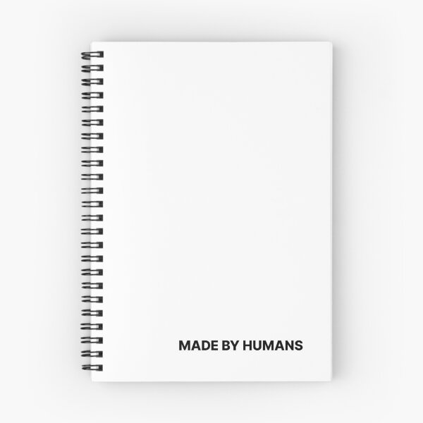 Item preview, MADE BY HUMANS (Black Text) designed and sold by STUDIO-72.