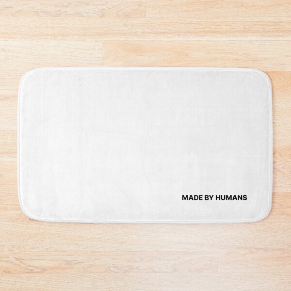 Item preview, MADE BY HUMANS (Black Text) designed and sold by STUDIO-72.