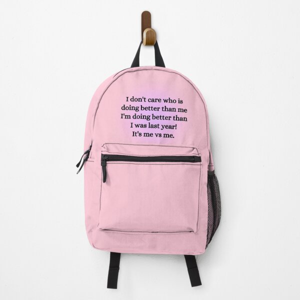 Item preview, I don't care who is doing better than me I'm doing better than I was last year! It's me vs me. designed and sold by Glücksstern.