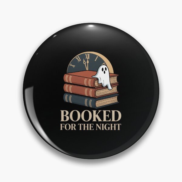 Item preview, Booked for the Night - spooky book designed and sold by MagicWander.