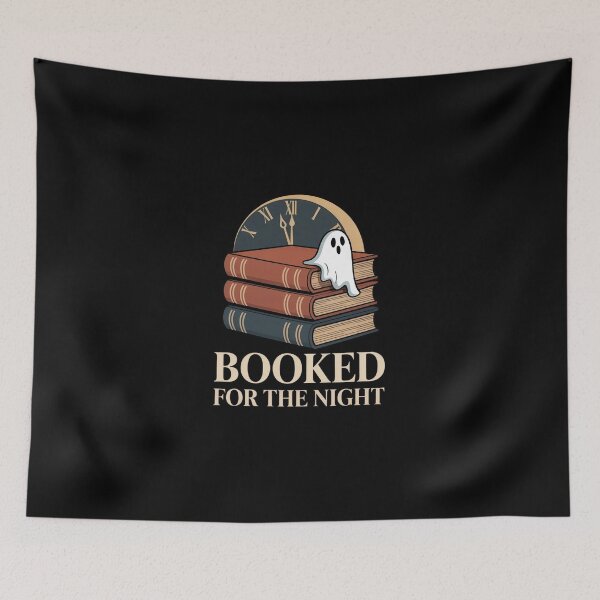 Item preview, Booked for the Night - spooky book designed and sold by MagicWander.