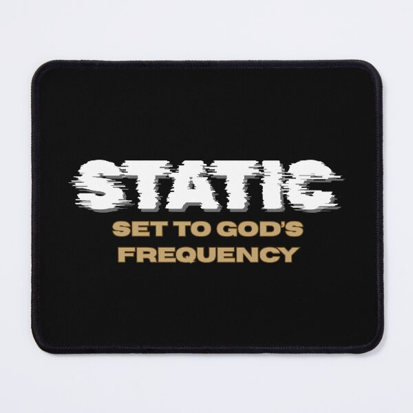 Item preview, STATIC – Set To God’s Frequency | Christian Faith T-Shirt & Gifts designed and sold by Tru-Talk Radio Show.