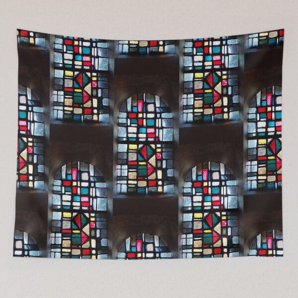 Item preview, Modern stained glass window designed and sold by KNBS.
