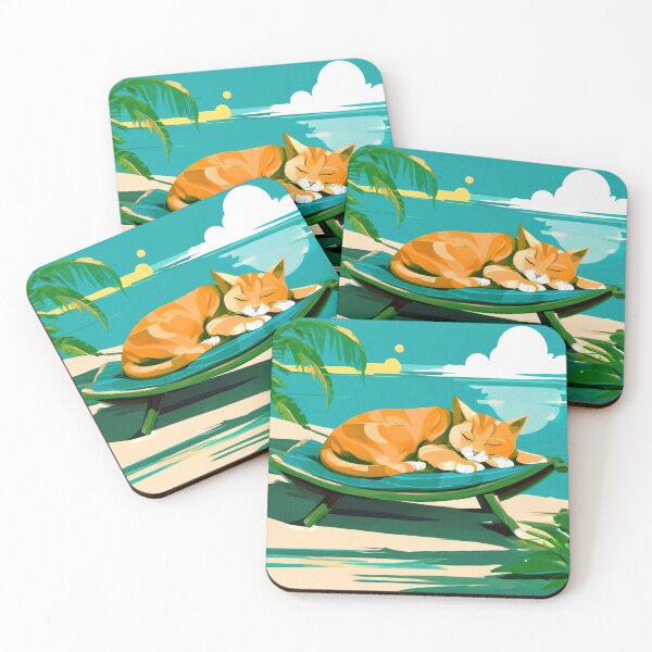 Item preview, Cat Sleeping in the Sun designed and sold by Zofia Sosnecka.